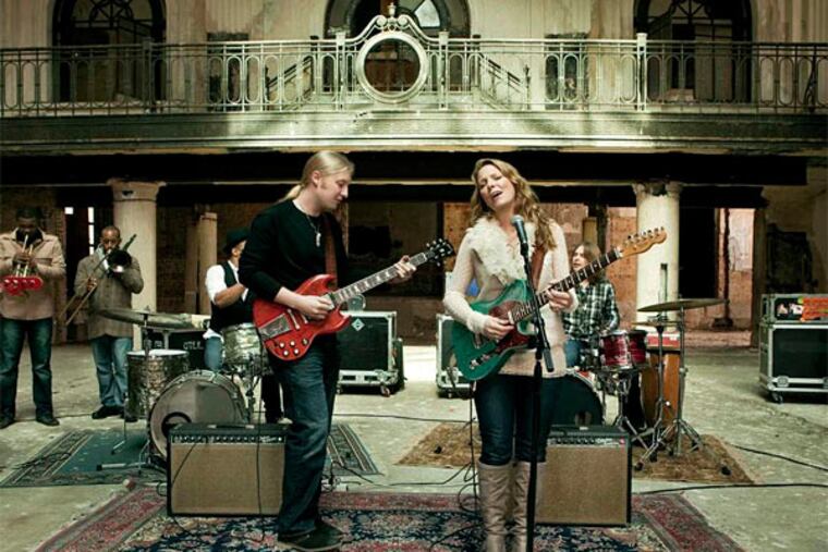 The Tedeschi- Trucks Band shares a billwith the Black Crowes on Sunday night at the Mann Center for the Performing Arts.