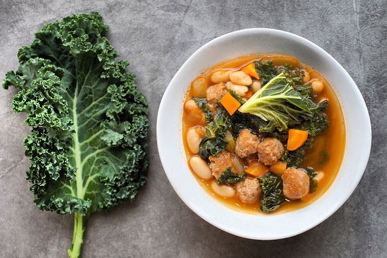 Soup is a good option as it is filling and can make you feel better, bowl by bowl. One such healthy option is spicy pork and mustard green soup. (Jessica. J. Trevino/Detroit Free Press/MCT)