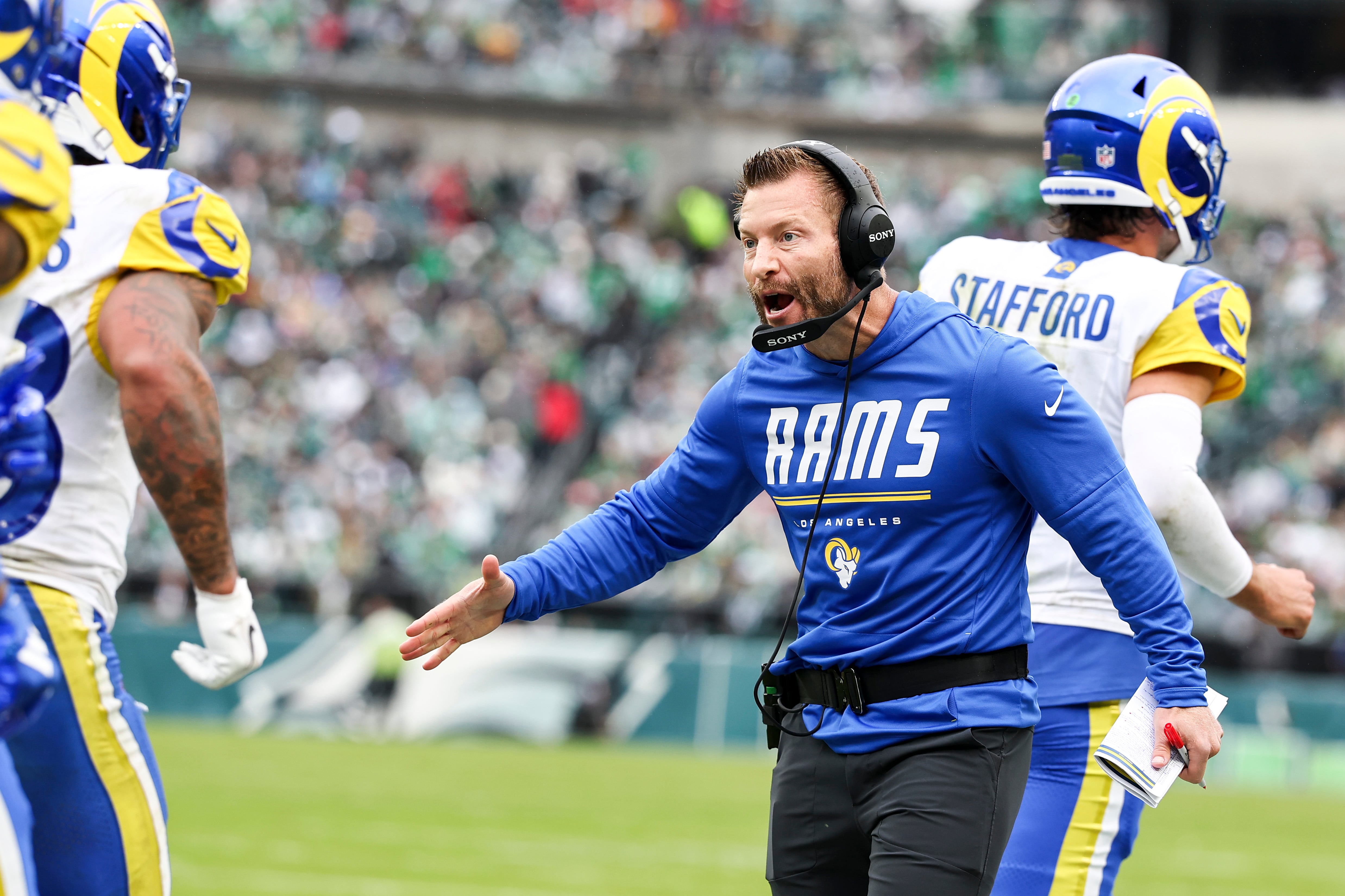 Rams coach Sean McVay says he and his staff will ‘learn from’ their encounter with Birds fans