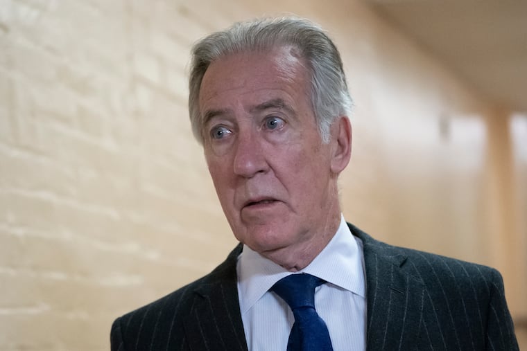 In this April 2, 2019, photo, House Ways and Means Committee Chairman Richard Neal, D-Mass., arrives for a Democratic Caucus meeting at the Capitol in Washington.