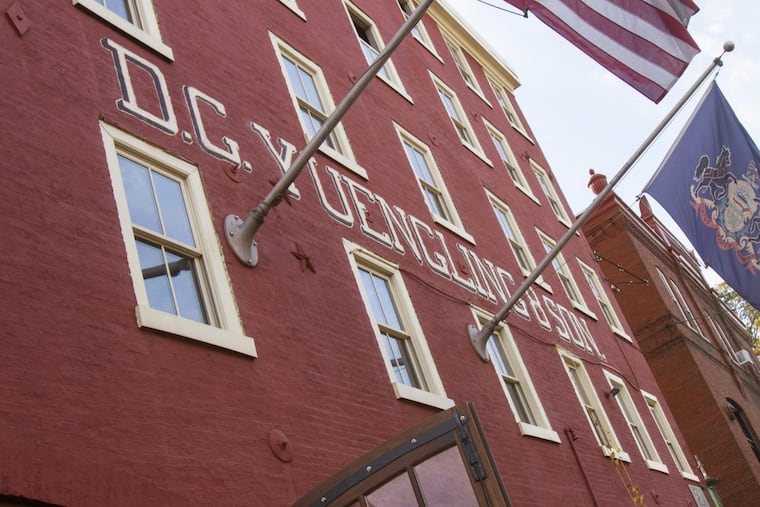Exterior of the D.G. Yuengling & Son in Pottsville, Pa. The brewery recently announced a new pilsner.