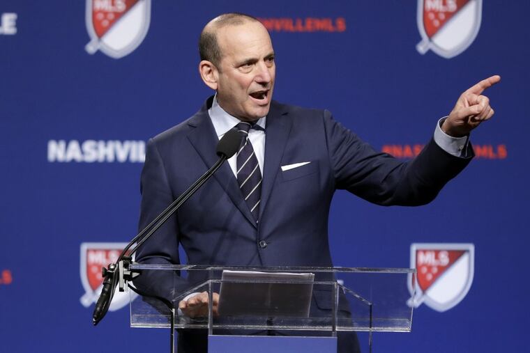 Major League Soccer commissioner Don Garber.