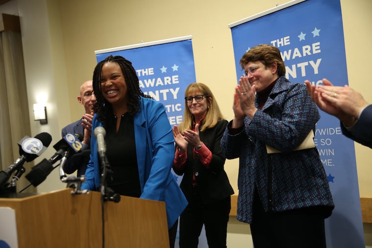 Delaware County Councilwoman Monica Taylor, center, says the lack of a health department in the county was a concern for her and her colleagues long before the coronavirus reached America.