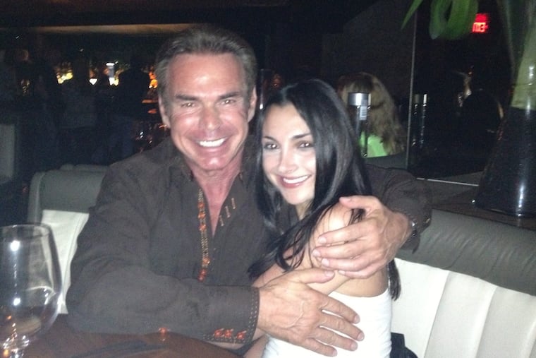 Charles Peruto, Jr., left, and Julia Law, right. A Lifetime movie is being made about Laws 2013 death.