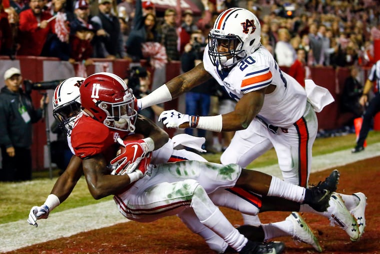 Will Henry Ruggs be available when the Eagles pick at No. 21, or would they entertain trading up?