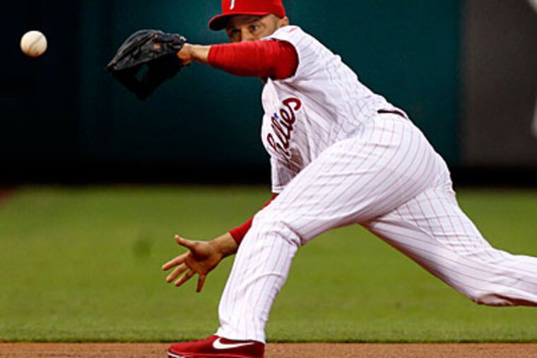 Ruben Amaro Jr. did not rule out exercising Placido Polanco's $5.5 million option for 2013. (Ron Cortes/Staff Photographer)