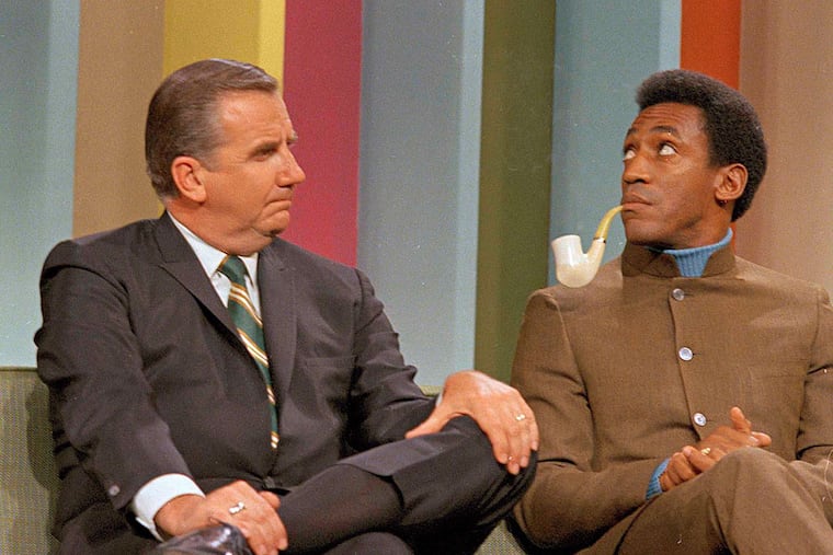 Bill Cosby with Ed McMahon, Johnny Carson's sidekick on "The Tonight Show," in 1968. A 1963 "Tonight Show" appearance had gotten Cosby's career rolling. Soon after, he had a key role on "I Spy."
