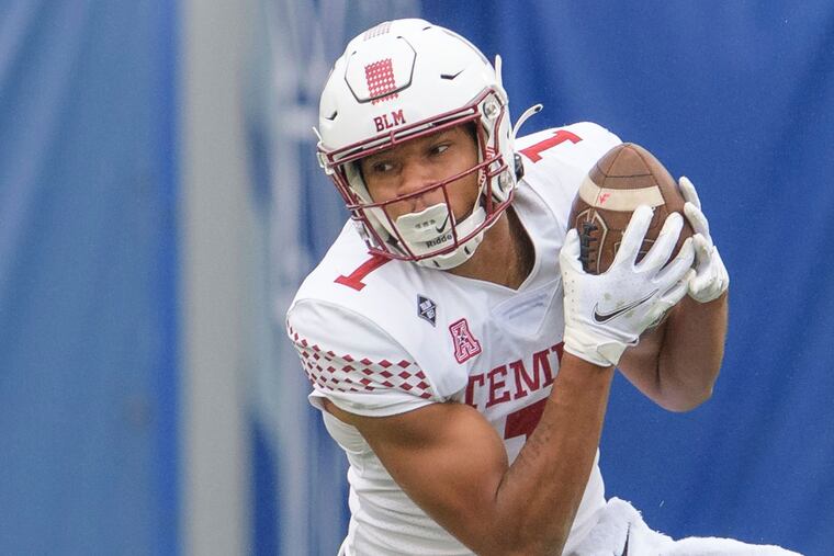 Temple will need a big effort from wide receiver Branden Mack to help take down SMU in Saturday's AAC matchup.