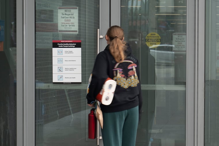 An entrance to Morgan Hall Food Court.