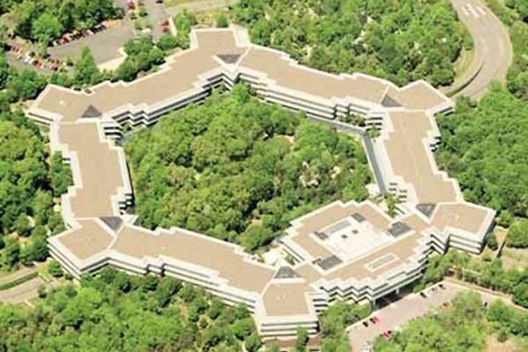 Merck Headquarters overhead photo.