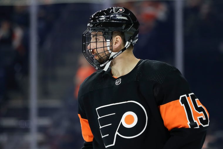 Flyers defenseman Matt Niskanen had two assists and played a solid game Friday in a 6-1 win over the Detroit Red Wings.