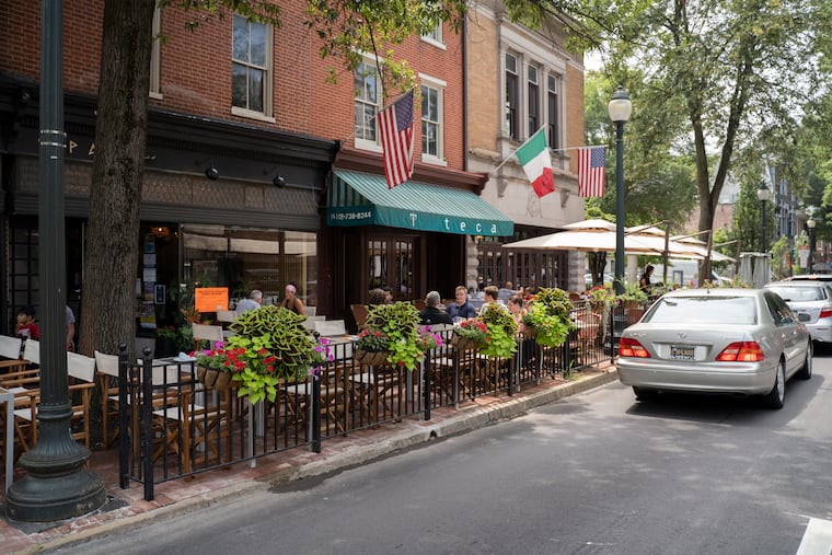 A view of Gay Street a Main Street located in downtown West Chester filled with shops and restaurants on Friday, August 2, 2019. Several smoke shops are located around the town center; officials want to curb them appearing in residential neighborhoods.