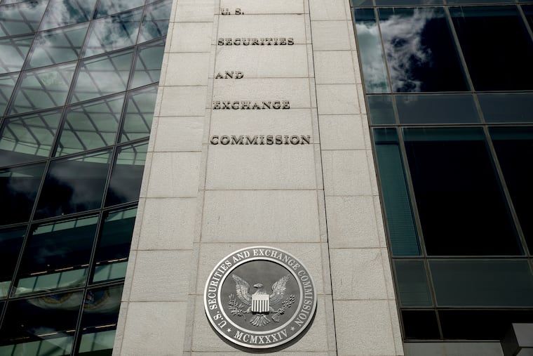 The U.S. Securities and Exchange Commission building in Washington.