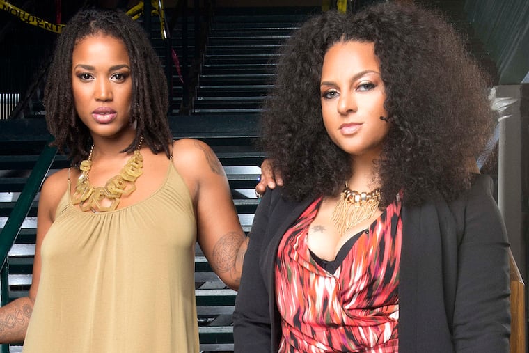 Natalie Stewart (left) and Marsha Ambrosius - the duo that is Floetry - have reunited and will perform Wednesday at TLA.