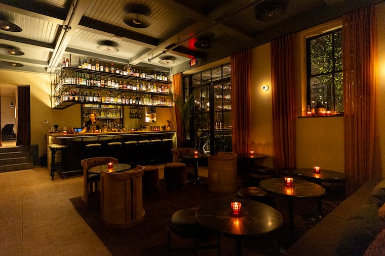 The Caletta bar at the Hotel Anna & Bel in Philadelphia, Pa., on Wednesday, Jan. 15, 2025.
