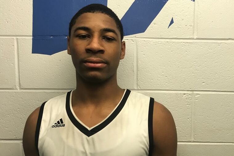 Mastery North Charter basketball player, junior Lakeem McAliley.