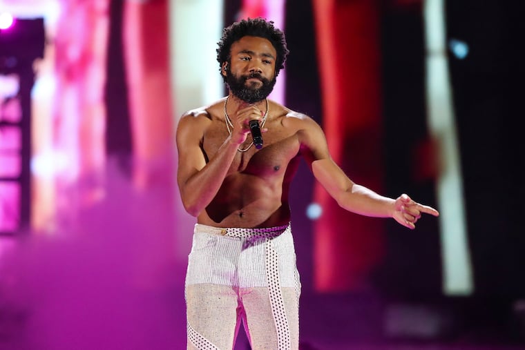 Childish Gambino performs in Las Vegas in 2018. Gambino, whose real name is Donald Glover, has released a new album titled '3.15.20.'