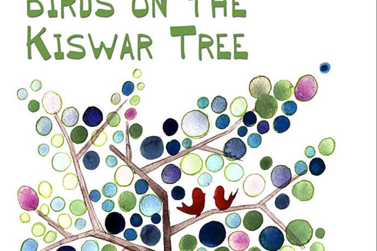 "Birds on the Kiswar Tree" is in both English and Spanish. (From the book cover)