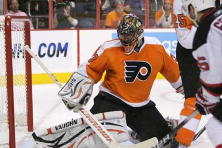 "If there's one thing I know it's that the series is not over until it's over," said Boucher. (Yong Kim / Staff Photographer)