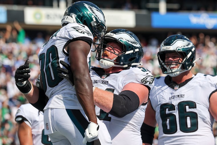 The Eagles traded Cam Jurgens to the Ravens just four weeks into the season.