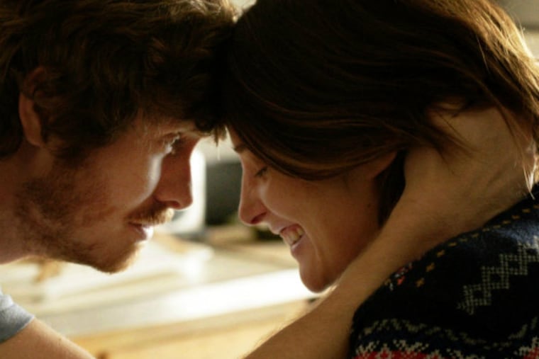 A pregnant teacher, played by Cobie Smulders, with her boyfriend (Anders Holm), befriends a student who is also pregnant. (The Film Arcade)