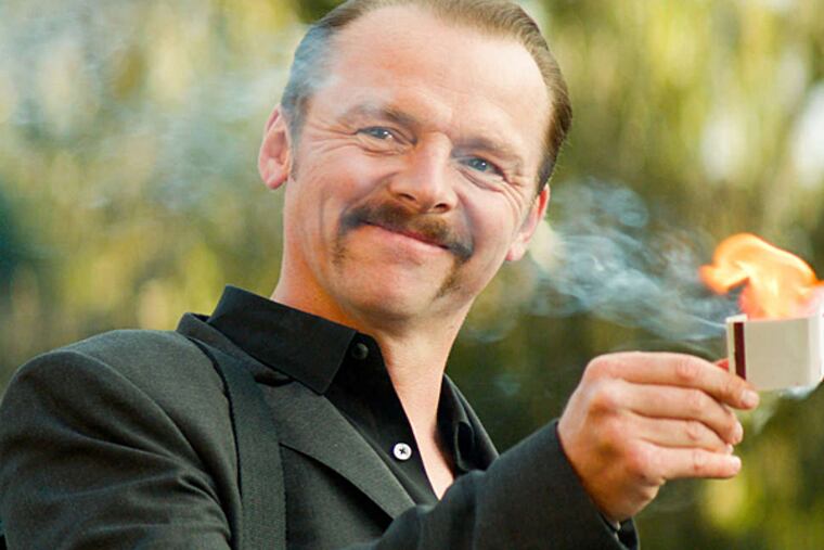 Simon Pegg stars as a psychotic but lovable private eye/assassin in "Kill Me Three Times," set in Australia. (MAGNET RELEASING)