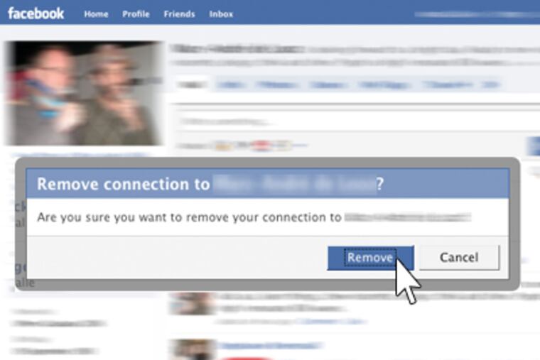 Annette John-Hall: It just dawned on me that if I don't really know the person who has friended me on Facebook, I can unfriend him."