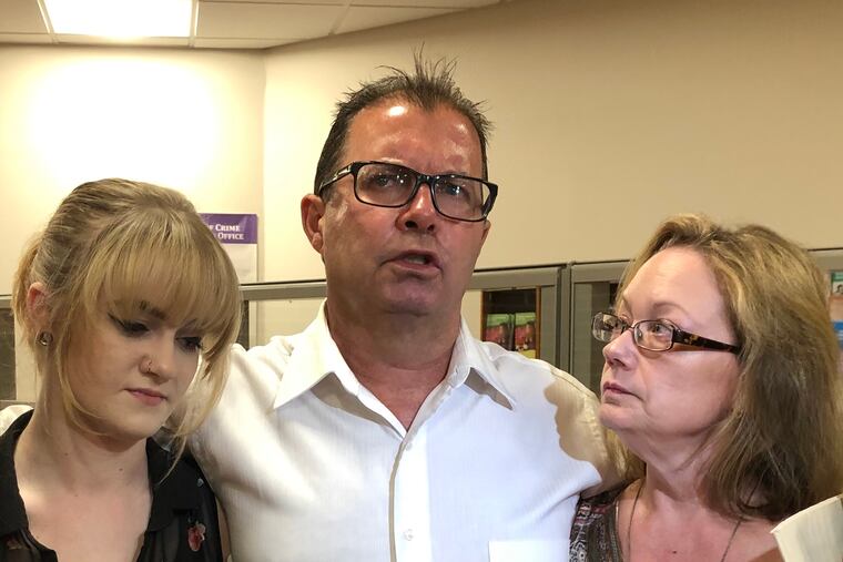 Stephen and Pamela McDonald, with family friend Nia Roberts, said an eight-year sentence for drug dealer Austin Cooper was not enough time in prison. Cooper pleaded guilty to selling heroin to the McDonalds' 15-year-old daughter who died of an overdose.