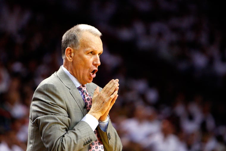 Doug Collins, who coached the Sixers for three seasons, is returning to Philly Tuesday night to call their game against the San Antonio Spurs on NBC.