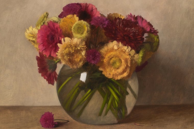 "Winter Mums" from still life artist Carlo Russ.