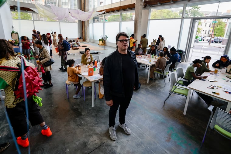 Architect Brian Phillips founded Meantime to bring pop-up retail to Philadelphia's vacant storefronts. He worked with the University City District to place Forbidden Fruit, a wellness concept, in an empty space on 37th Street in uCity Square.