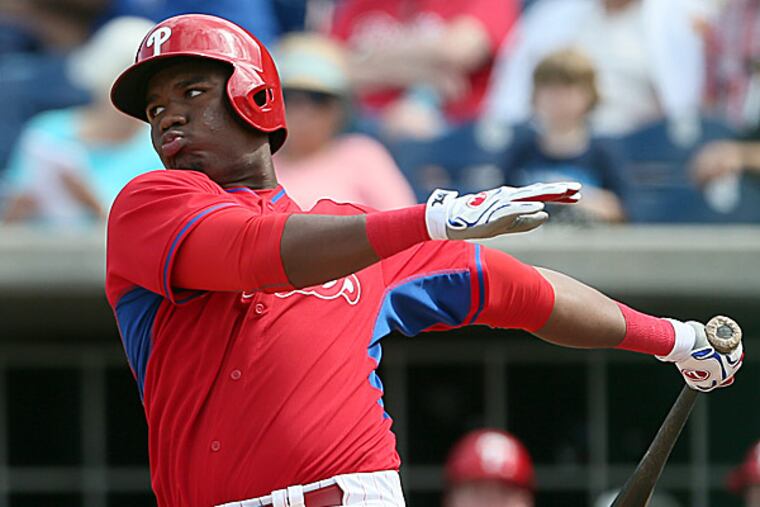 Phillies prospect Maikel Franco. (Yong Kim/Staff Photographer)