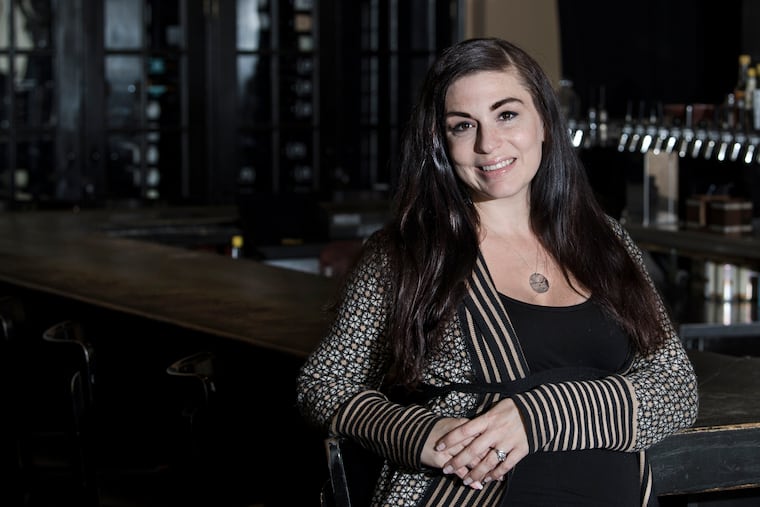 Mackenzie Hilton, who runs the kitchens of Vintage Syndicate, at Time restaurant.