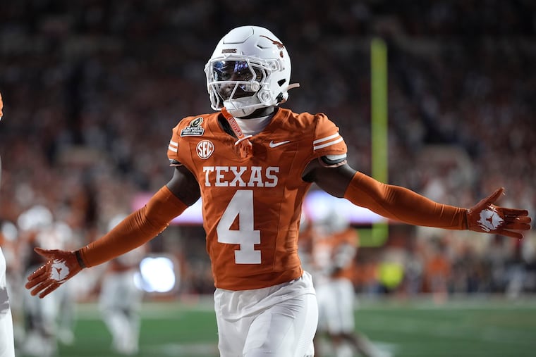 Texas safety Andrew Mukuba had 69 tackles (four for loss), five interceptions, and one forced fumble in 15 games last season.