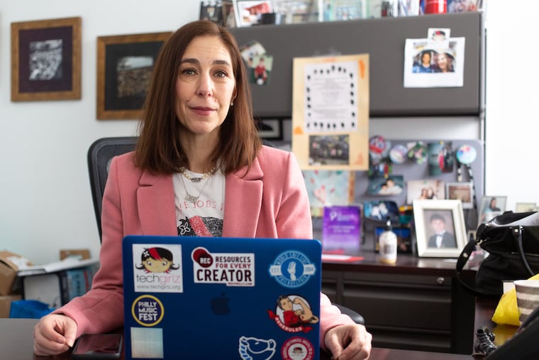 Tracey Welson-Rossman, founder of TechGirlz, which aims to bring technology education to middle school girls in order to inspire their career choices.