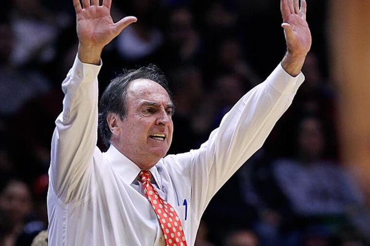 Rahlir Hollis-Jefferson scored a career-high 20 points Wednesday to lead Fran Dunphy's Owls to a 72-61 victory over Towson. (Mel Evans/AP file photo)