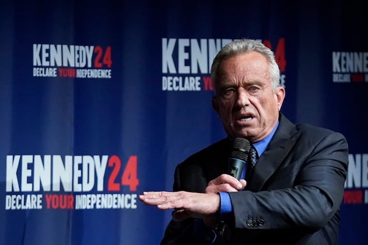 Presidential candidate Robert F. Kennedy Jr.