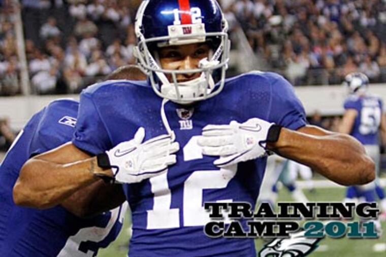 The Eagles signed former New York Giants wide Receiver to a one-year contract. (Mike Fuentes/AP)