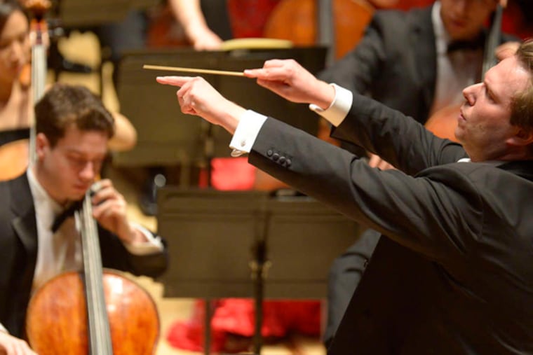 Ignat Solzhenitsyn leads the Curtis Symphony Orchestra in a concert dedicated to benefactors Marguerite and H.F. "Gerry" Lenfest.