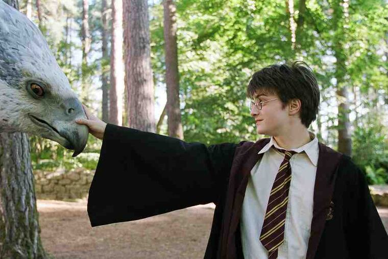 Clockwise from far left: Our heroes in "The Sorcerer's Stone," "Prisoner of Azkaban" and "Order of the Phoenix."
