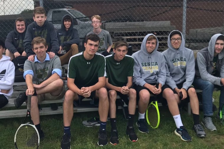 Seneca beat Delsea, 3-2, behind two wins from its doubles teams in the boys’ tennis South Group 2 quarterfinals on Tuesday