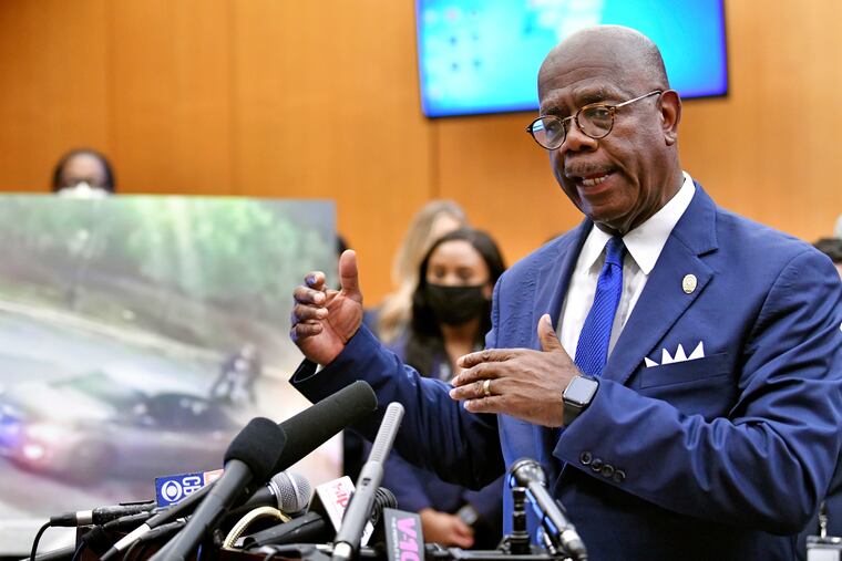 Fulton D.A. Paul Howard speaks during a press conference at Fulton County Superior Courthouse on Wednesday.