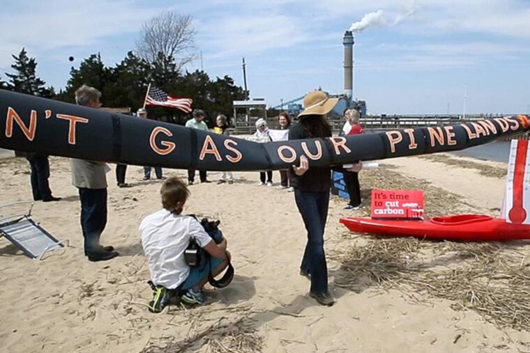 Just as with a Pinelands pipeline proposal, a project planned to run through upper Bucks County has generated concern. (AP)