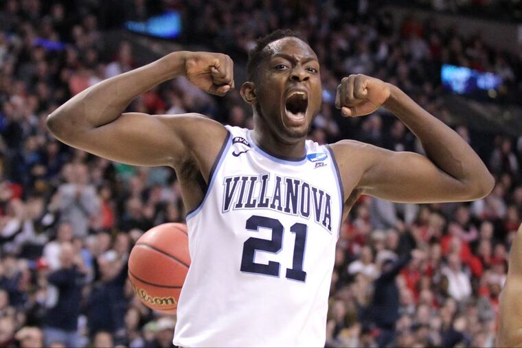 Flex scheduling: Dhamir Cosby-Roundtree and Villanova will meet Kansas in a battle of 1-seeds on Saturday night.