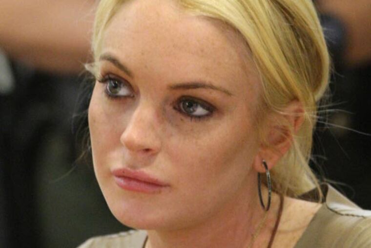 Lindsay Lohan appears in Los Angeles Superior Court, Thursday, March 10, 2011. Lohan rejected a plea agreement Thursday offered by prosecutors in a grand theft case that included a guaranteed return to jail. She told a judge she agreed to delaying her case until a preliminary hearing when prosecutors will present evidence against her. Lohan is accused of taking a $2,500 necklace from a Venice jewelry store. (AP Photo/David McNew, pool)