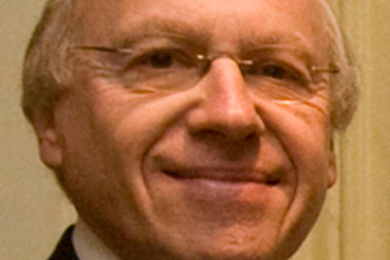 E. Gerald Riesenbach, board chairman of the troubled Philadelphia Theatre Company.