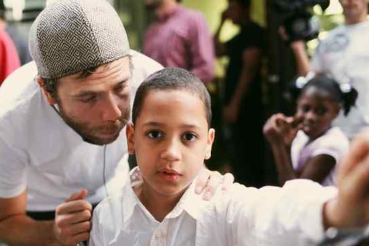 Actor-director Mark Webber and Francisco Burgos in "Explicit Ills," shot here in 2007 and set to open March 20 at the Ritz at the Bourse. (See "Cinematically speaking.")