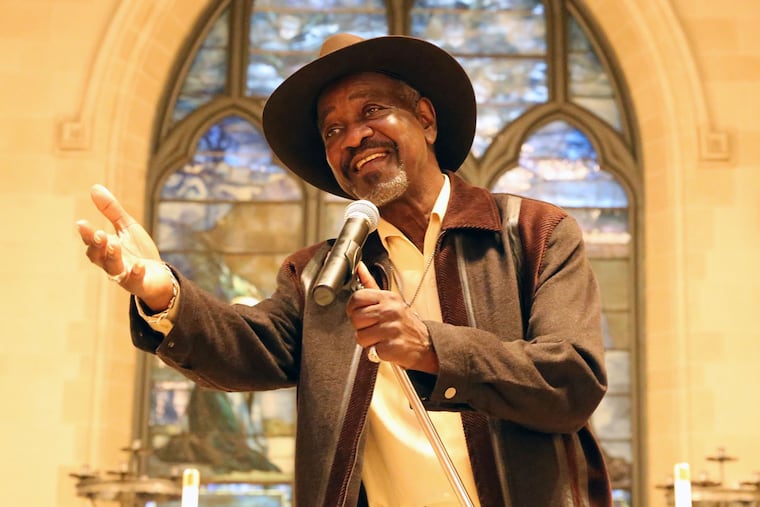 Frank Bey, 70, will bring his heartfelt blues to St. Paul's Elkins Park.