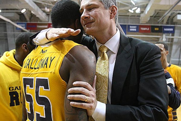 John Giannini said, his veteran players are talking like coaches, which makes the whole deal so much easier. (Steven M. Falk/Staff Photographer)