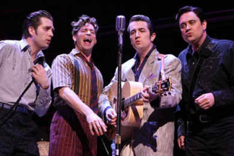 "Million Dollar Quartet" imagines the meeting of four rock greats.